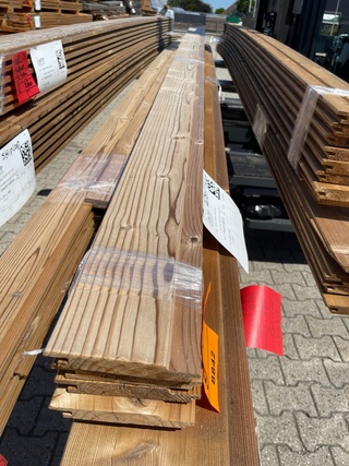 4x Thermo Vuren Channelsiding, 20x140mm, lengte 360cm